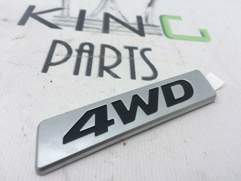HYUNDAI TUCSON, SANTA FE - LOGO 4WD BADGE TRUNK EMBLEM STICKER TAILGATE GENUINE