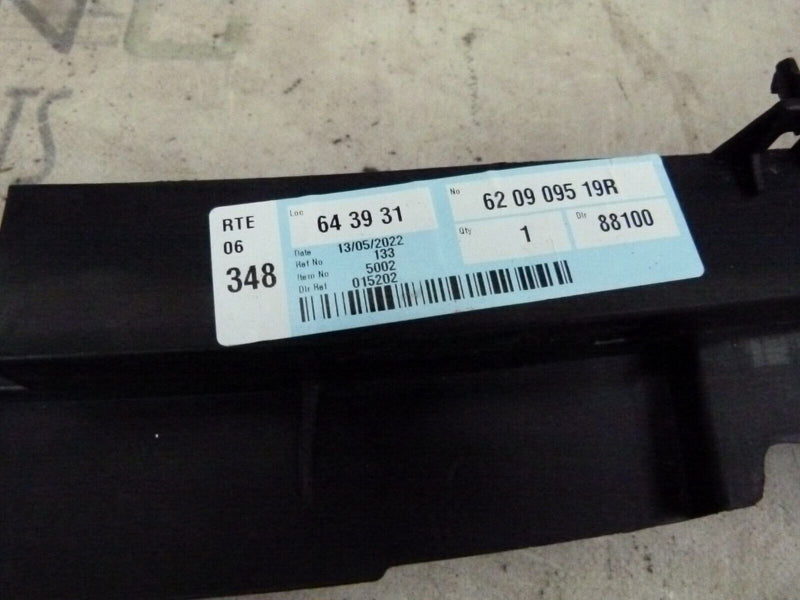RENAULT CLIO MK5 2019-ON FRONT BUMPER ABSORBER BRACKET GENUINE 620909519R