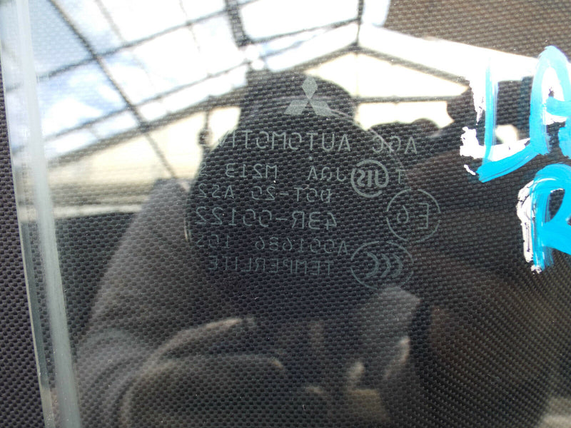 Mitsubishi Lancer Sportback GS2 GS3 Rear Door Window Glass Right Driver Side O/