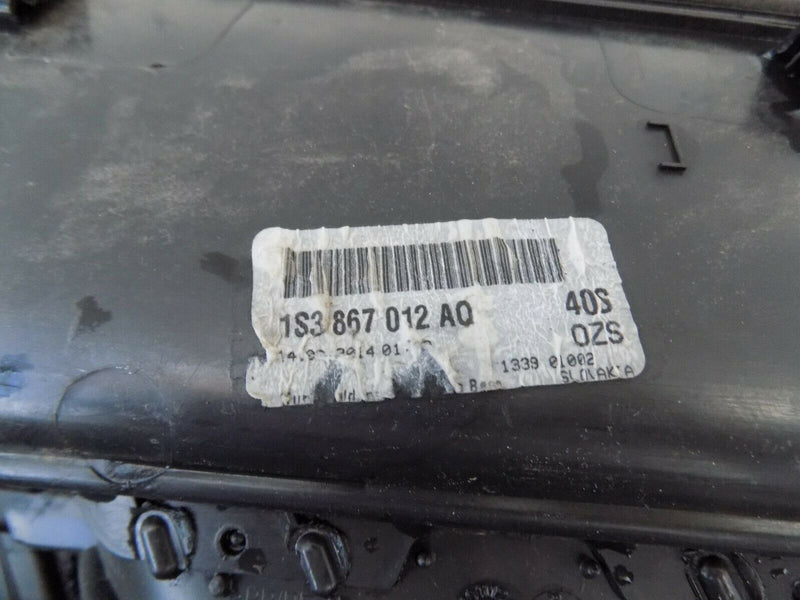 VW UP 3 DOOR 2011 - 2017 OS DRIVER SIDE DOOR CARD 1S3867012