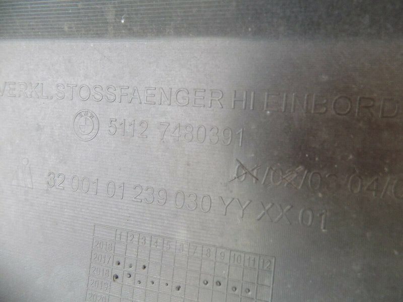 BMW 2 SERIES F45 ACTIVE TOURER 2014-ON REAR BUMPER PDC BLACK 7480456