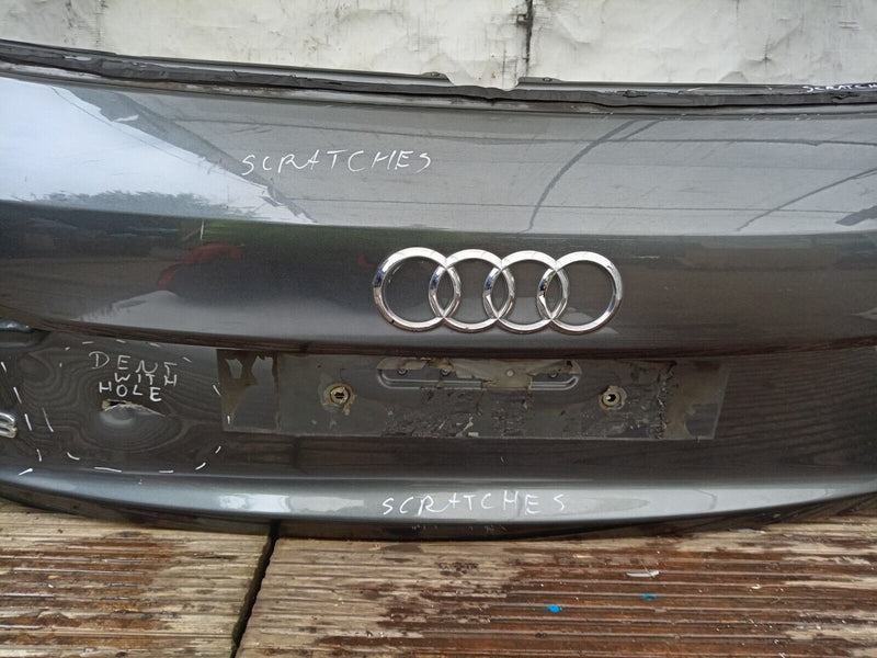 AUDI Q3 MK1 8U QUATTRO 2012-17 GENUINE BOOT LID TAILGATE PANEL in GREY