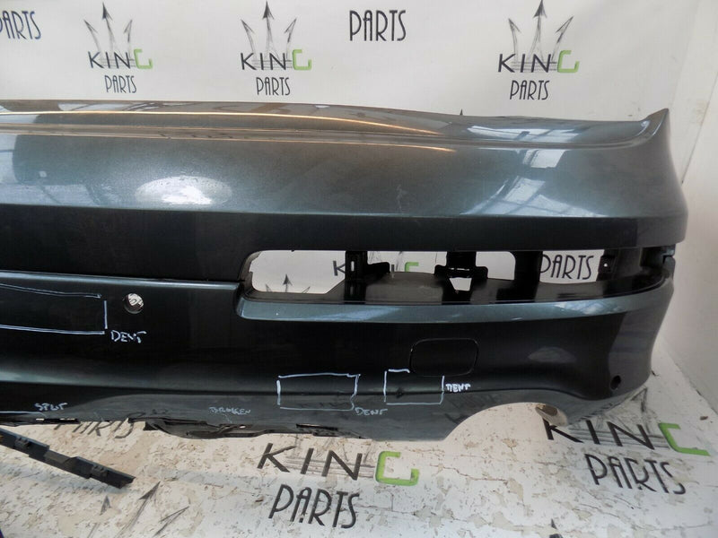 AUDI Q7 4L 2008-2012 GREY REAR BUMPER GENUINE PDC HOLES 4L0807521H