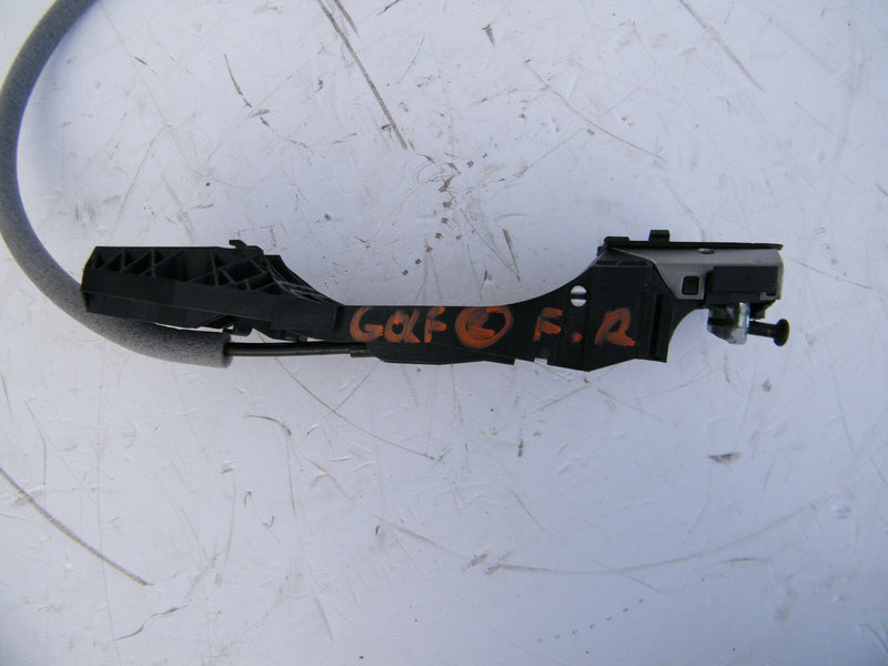 VW GOLF VII MK7 R GTI 13-16 FRONT DOOR LOCK HANDLE MECHANISM RIGHT OS 5K2837016D