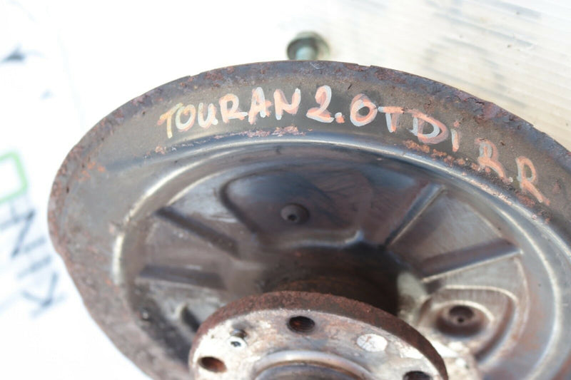 VW TOURAN MK1 2003-2015 AUDI A3 2.0TDI REAR HUB RIGHT BEARING BRAKE PLATE *3