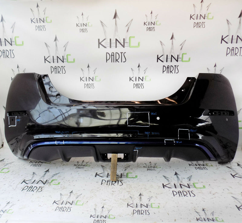 NISSAN LEAF (ZE1) 2018 BLACK REAR BUMPER GENUINE PDC 85022-5SH0H