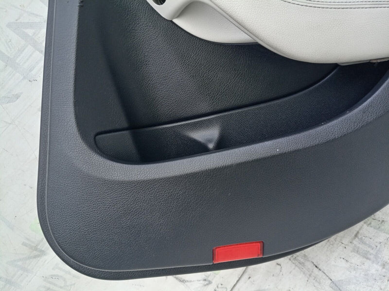 MERCEDES C CLASS W205 2014-2021 DRIVER SIDE REAR DOOR CARD BLACK & BEIGE #