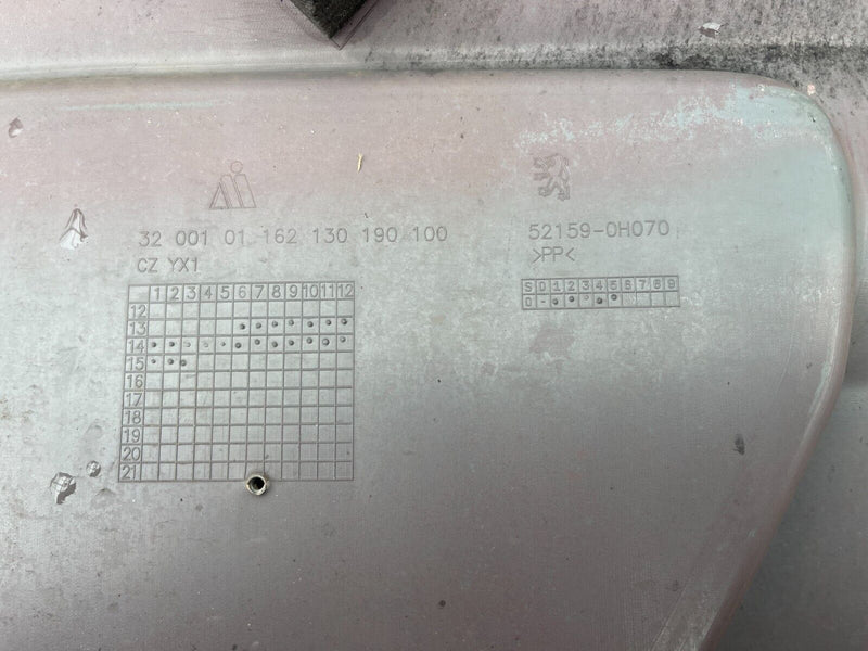 PEUGEOT 108 2014-2019 REAR BUMPER GENUINE 521590H070