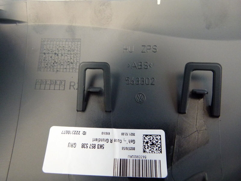 VW GOLF MK6 2008-13 RIGHT SIDE MIRROR COVER HOUSING GENUINE 5K0857538