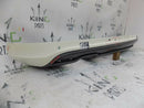 AUDI Q3 S LINE 2011 2012 2013 2014 LOWER PART WHITE REAR BUMPER & DIFFUSER