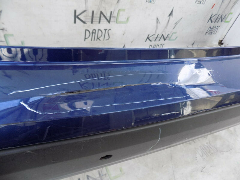 BMW X1 F48 2016-2019 NAVY BLUE REAR BUMPER GENUINE PDC HOLES 51127332323