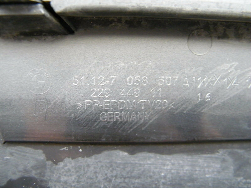 BMW 1 SERIES E87 2004-2007 REAR BUMPER GENUINE BLACK (A8618)