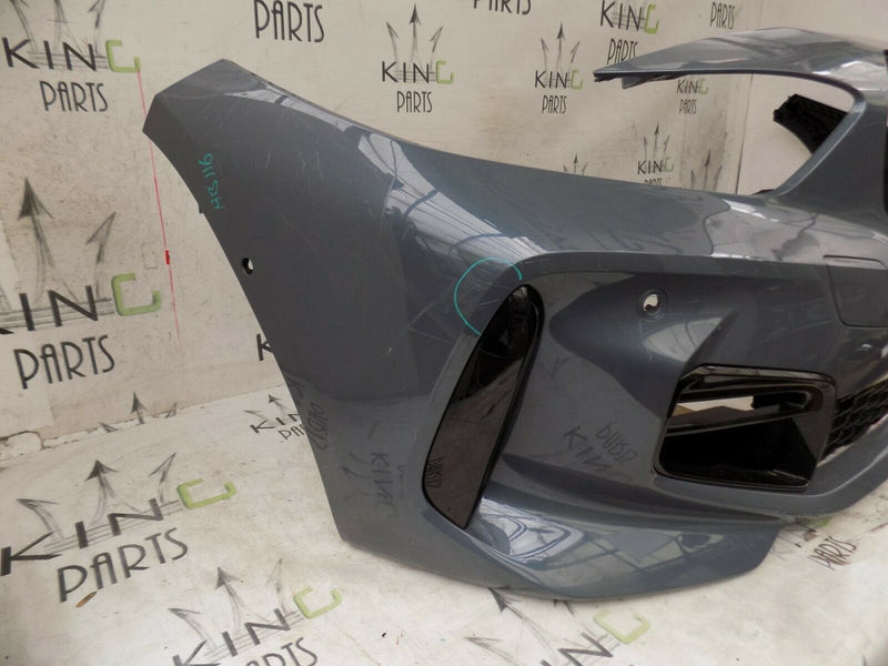 BMW 1 SERIES F40 M SPORT 2019-ON FRONT BUMPER GREY/ BLUE GENUINE 8070928