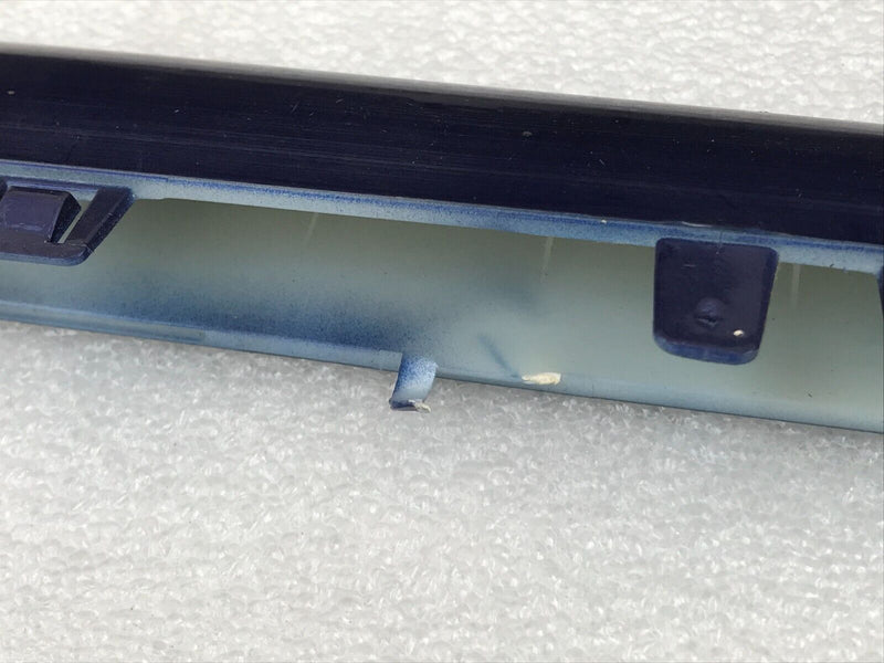 FIAT 500 ABARTH 595 LCI 2016-ON REAR BUMPER DIFFUSER & BLUE TRIM MOULDING