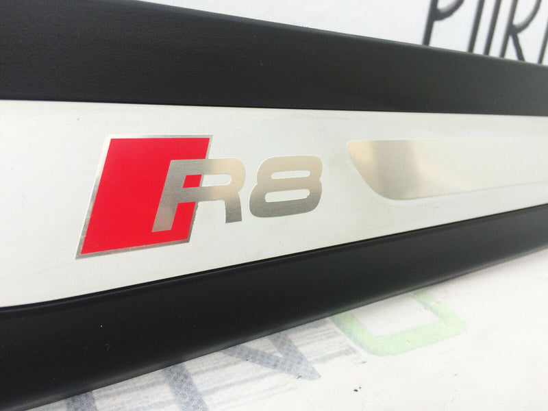 AUDI R8 4S 16-17 DRIVER SIDE STEP PLATE COVER SILL STRIP DOOR GENUINE 4S0853372