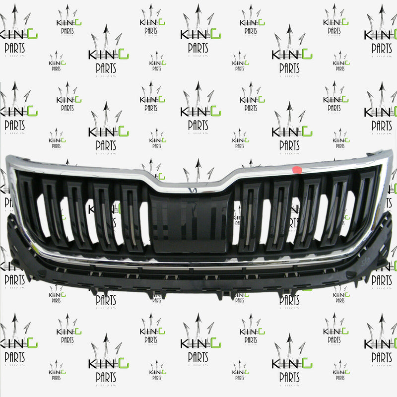 SKODA KODIAQ 2016-2018 FRONT BUMPER TOP GRILL BONNET GRILLE GENUINE 565853653A