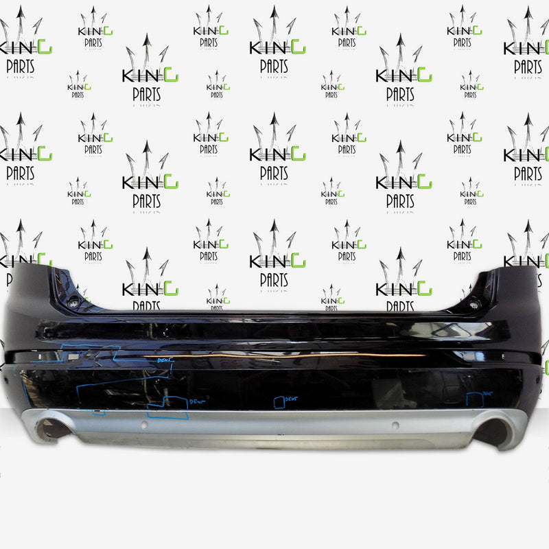VOLVO XC90 II R DESIGN 2014-2017 REAR BUMPER GENUINE PDC HOLES 31353430