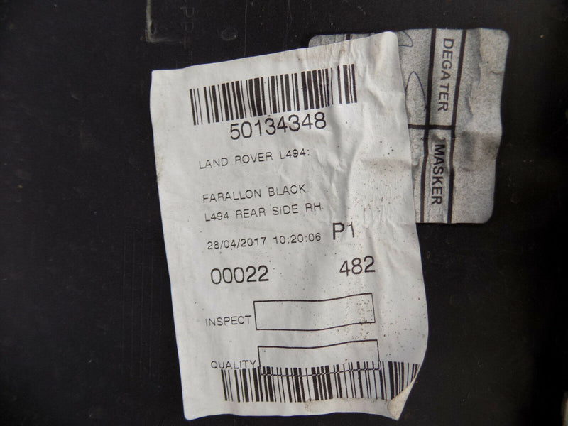LAND ROVER RANGE ROVER SPORT L494 2014 2015 2016 2017 REAR BUMPER GENUINE