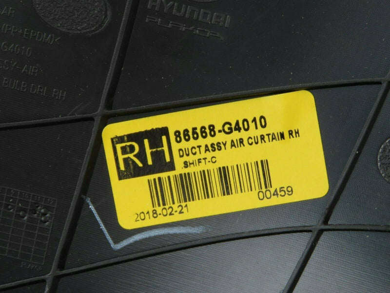 HYUNDAI i30 2018-ON AIR DUC CURTAIN GUIDE RIGHT SIDE *NEW* 86568-G4010