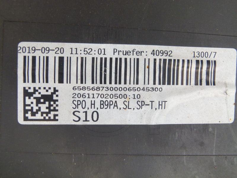 AUDI A4 S4 8W B9 2016-ON S-LINE REAR BUMPER DIFFUSER GENUINE 8W0807521AB