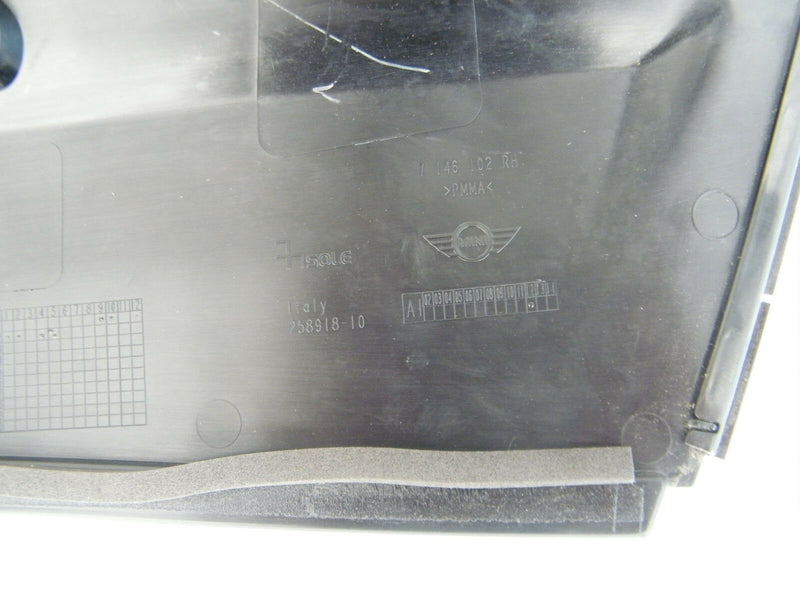 MINI COOPER S R56 R57 2006-2013 EXTERIOR COLUMN C PILLAR COVER RIGHT TRIM PANEL