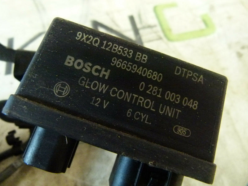 JAGUAR XJ X351 2010-2019 3.0 TDV6 GLOW CONTROL UNIT PLUG SYSTEM 9X2Q-12B533-BB