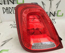 FIAT 500 LCI 2016> ABARTH 595 PAIR REAR LIGHTS REAR LAMP PASSENGER & DRIVER SIDE