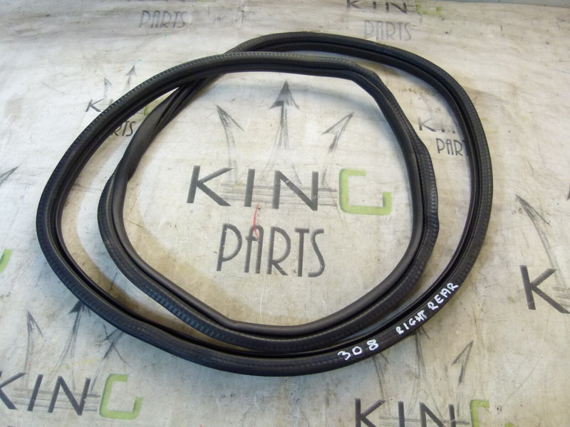 PEUGEOT 308 SW ESTATE 2017-21 REAR RIGHT DRIVER SIDE DOOR RUBBER SEAL