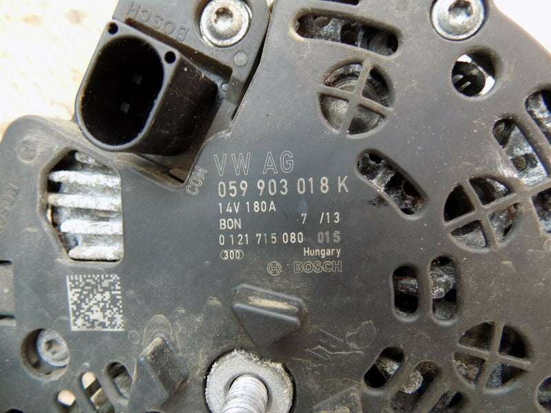 AUDI Q7  3.0 DIESEL 180KW  ALTERNATOR GENUINE  059903018K
