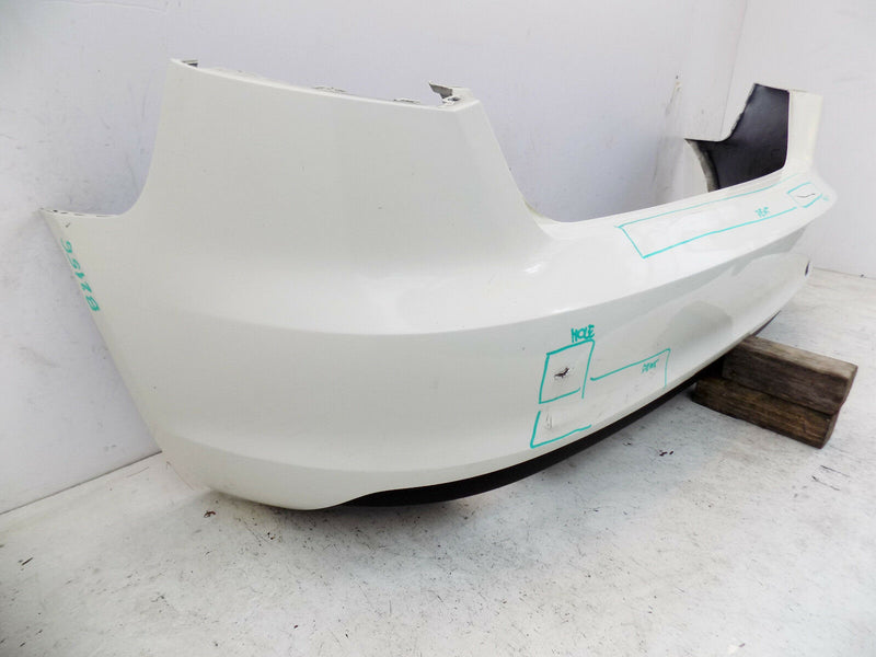 AUDI A3 8V3 2013-2016 SPORTBACK 5 DR REAR WHITE BUMPER 8V3807521