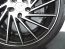 18'' INCH 1AV ALLOY WHEEL 18X 8J ET42 BLACK POLISH + TYRE 245/40 GOODYEAR