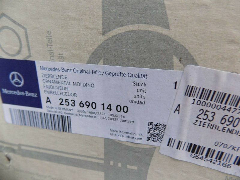 MERCEDES GLC-CLASS W253 2016-ON RIGHT DOOR B PILLAR COLUMN PANEL COVER /