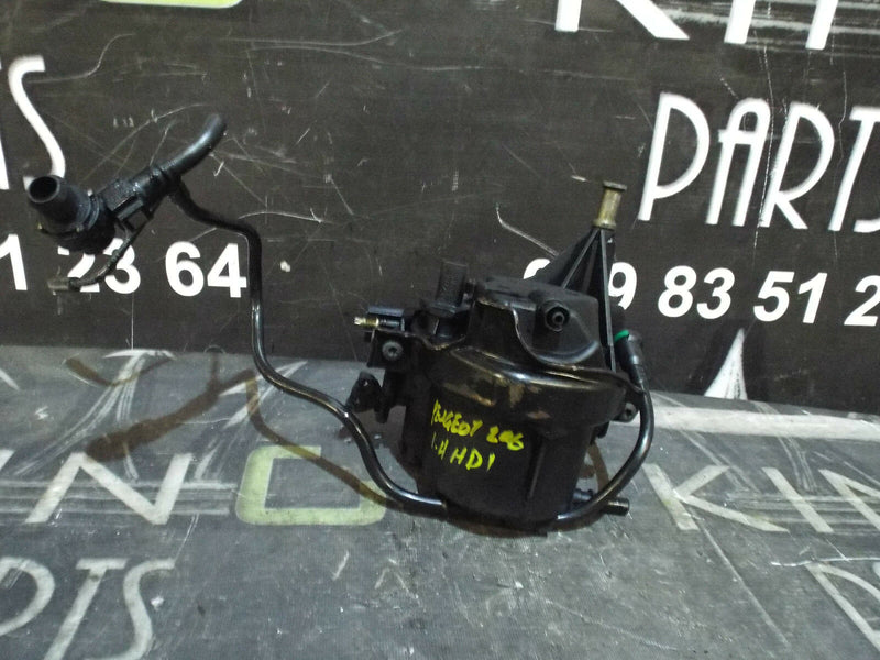 PEUGEOT 206 1.4 HDI 98-09 DIESEL FUEL FILTER HOUSING WITH BRACKET AND PIPE