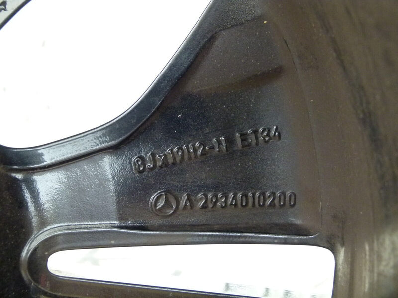 MERCEDES EQC SPORT 400 GENUINE ALLOY WHEEL RIM 19" 8Jx19H2 ET34 A2934010200 1271