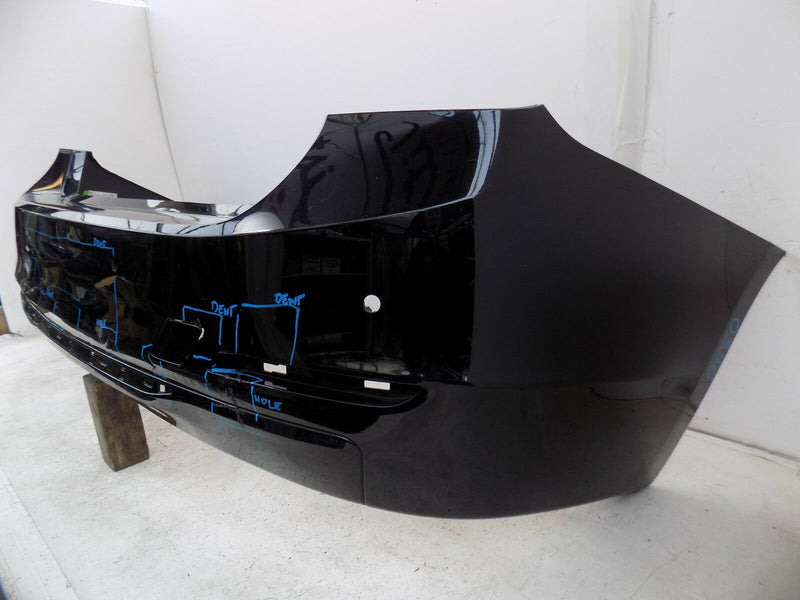 BMW 3 SERIES F30 2012-2014 SPORT LINE SALOON BLACK REAR BUMPER 51127256930