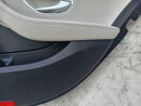 MERCEDES C CLASS W205 2014-2021 DRIVER SIDE REAR DOOR CARD BLACK & BEIGE #