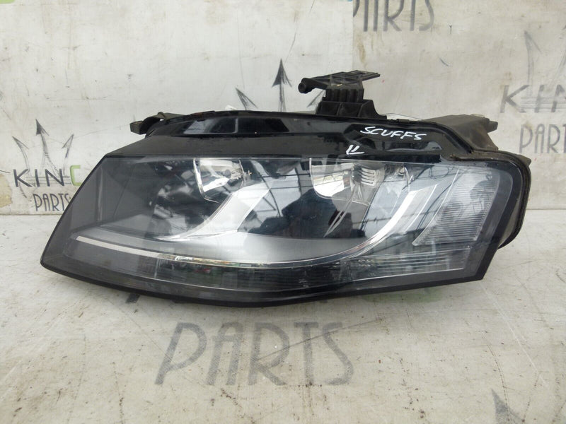AUDI A4 B8 8K 2007-11 PASSENGER LEFT SIDE HEADLIGHT GENUINE 8K0941029A