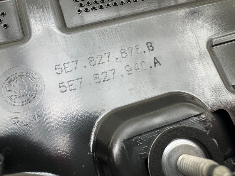 SKODA OCTAVIA MK4 ESTATE 2020-ON ROOF REAR SPOILER GENUINE 5E7827878