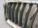 BMW F10 F11 FRONT BUMPER UPPER GRILL RADIATOR KIDNEY LEFT SIDE - 10 RIBS 7412323