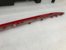 FIAT 500 ABARTH 595 LCI 2016-ON REAR BUMPER DIFFUSER & TRIM MOULDING in RED