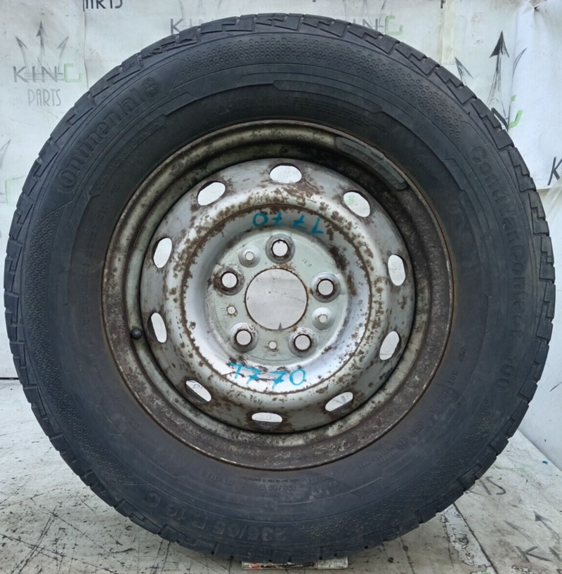 DUCATO BOXER RELAY 16" STEEL WHEEL ET68 + TYRE 235/65/16C