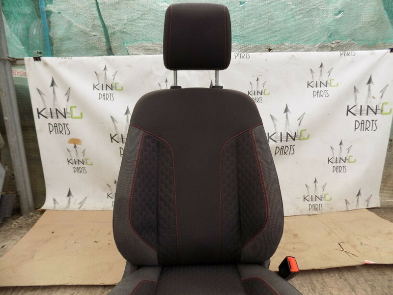 FORD FIESTA MK7  ST-LINE DRIVER SIDE FRONT SEAT RED STITCHES SPORT