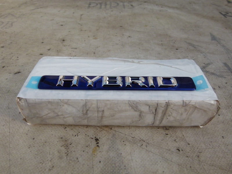 LEXUS CT200H HYBRID 2011-17 TAILGATE LOGO BADGE GENUINE 7547376010