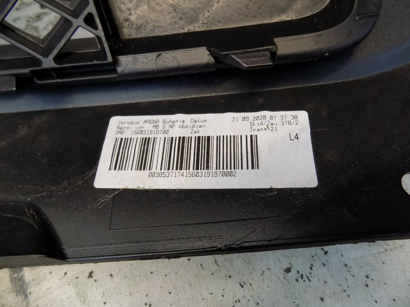 MERCEDES G CLASS W463 2018-ON BLACK FRONT BUMPER GENUINE PDC A4638855000