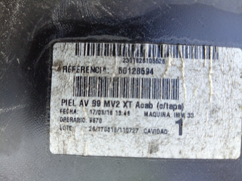 PEUGEOT PARTNER TEPEE FACELIFT 2015-2018 BLACK FRONT BUMPER 9810923277