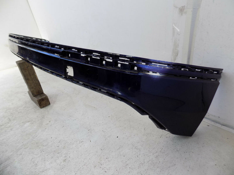 VW TIGUAN II MK2 326 R-LINE 2016 2017 BLUE REAR BUMPER GENUINE MIDDLE PART