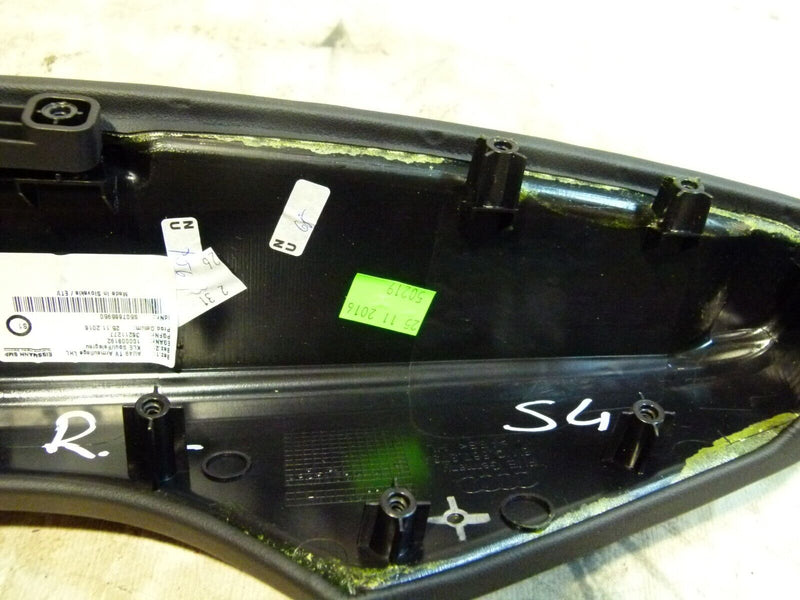 AUDI A4 S4 8W B9 2016-ON RIGHT REAR ARMREST & SWITCHES CONTROL 8W0867373A