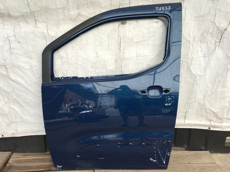 CITROEN BERLINGO / PEUGEOT PARTNER 2018-23 FRONT DOOR PANEL LEFT SIDE