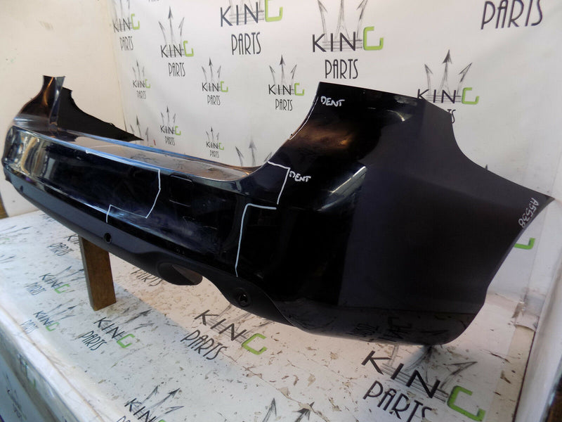 VOLVO V70 FACELIFT 2013-2016 BLACK REAR BUMPER GENUINE 31323792