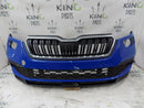 SKODA KAMIQ SUV 2019-2021 GENUINE BLUE FRONT BUMPER 658807221